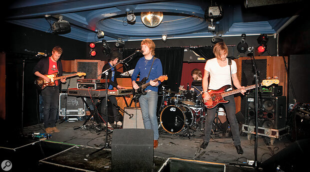 Actually recording a live show can be a good way of capturing a band’s performance energy, but the recording inevitably ends up being secondary to the event.
