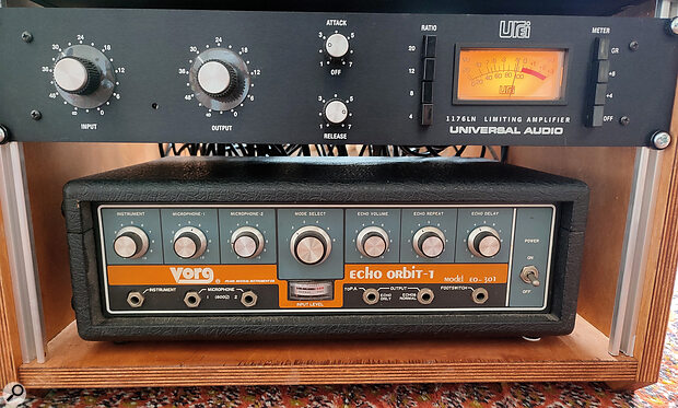 The author’s 1176 compressor. Does it sound the same as yours?