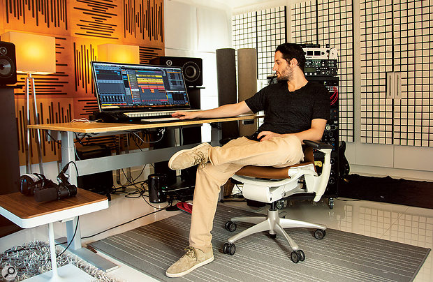 Ian Kirkpatrick's studio is mostly an in-the-box affair, with Steinberg's Cubase his DAW of choice.