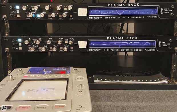 Gamechanger Audio Plasma Racks were used on the Mogwai drums.