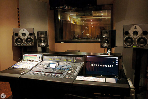 Metropolis Studio in 2017, where Måneskin recorded ‘Beggin’.