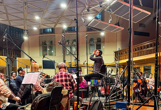 Rob Mathes’ string arrangements were tracked at AIR Lyndhurst, with Ian Eisendrath conducting.