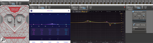 Curtis Douglas’ snare processing chain.