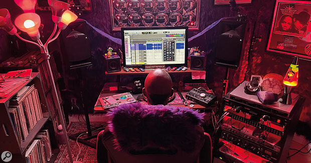 The current incarnation of Neal Pogue’s HotPurplePettingZoo studio.