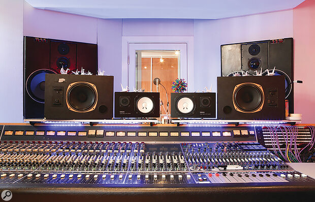 The album was mixed through the 40-channel Neve 8026 console at Toast Studios in west London.