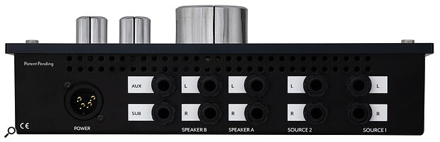 All audio I/O is on quarter‑inch jacks.