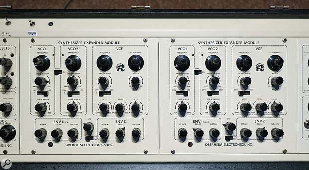 The Two Voice recipe is simple: take two Synthesizer Expander Modules...