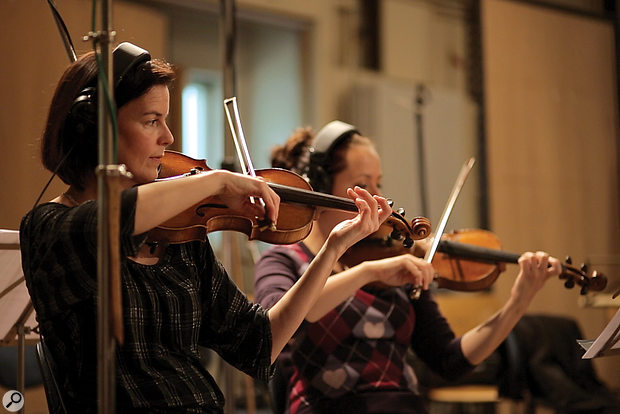 Players from Berlin's world‑famous orchestras were hand‑picked for the BST sampling sessions.