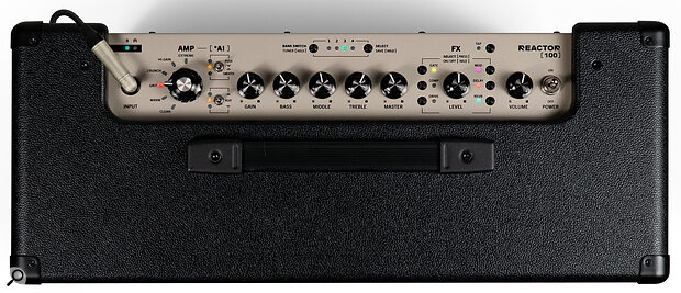 The amp can largely be operated using the hardware controls, though for the AI tone generation you’ll need to use the mobile app.