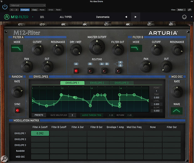 Arturia M12-Filter.