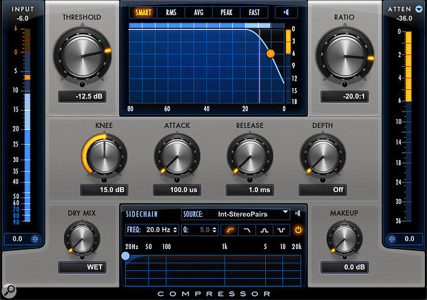 Negative compression: weird, but in the Pro Compressor, also useful!