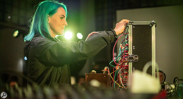 Martha Bahr, aka Panic Girl. Martha Bahr, aka Panic Girl.