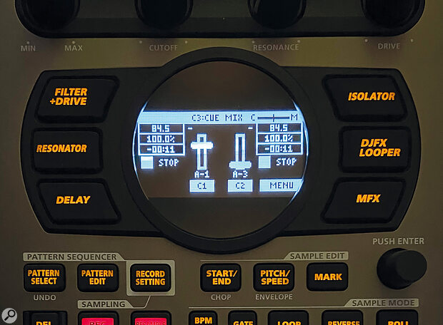 The new DJ Mode on the SP‑404 MkII.