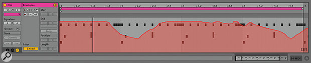 The TR‑08’s front panel parameters send and respond to MIDI CC data.