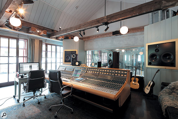 RMV’s Neve desk was relocated only a  few kilometres from Max Martin’s studio.