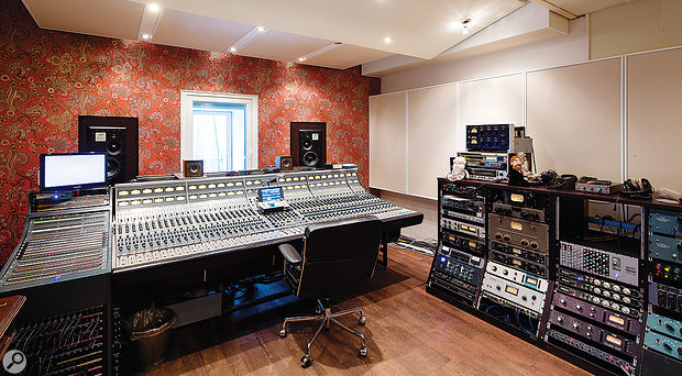 The Neve desk in Studio 1 was once located at New York’s Hit Factory, and used to record John Lennon’s last album Double Fantasy.