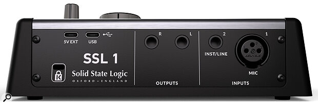 The 1 has a second USB‑C socket that can optionally be used for powering when bus power isn’t an option.
