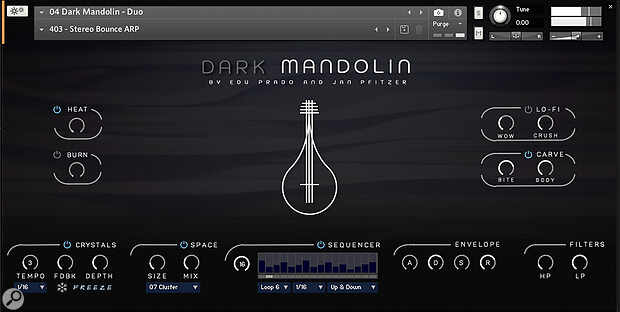 Edu Prado Sounds Dark Mandolin