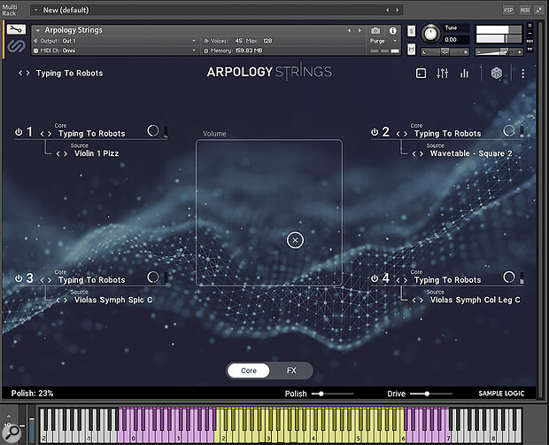 Sample Logic Arpology Strings