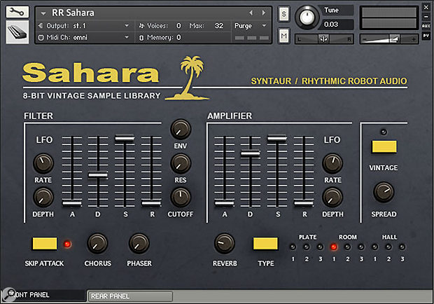 Rhythmic Robot Audio Sahara