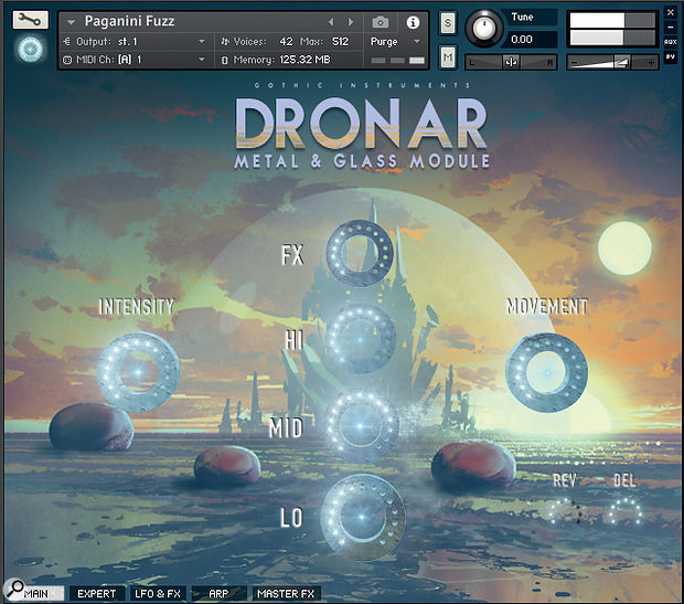 Gothic Instruments Dronar Metal & Glass Module