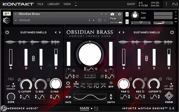 Emergence Audio Obsidian Brass