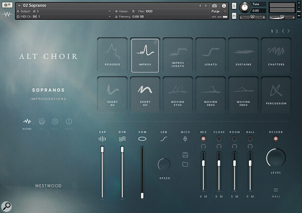 Westwood Instruments Alt Choir