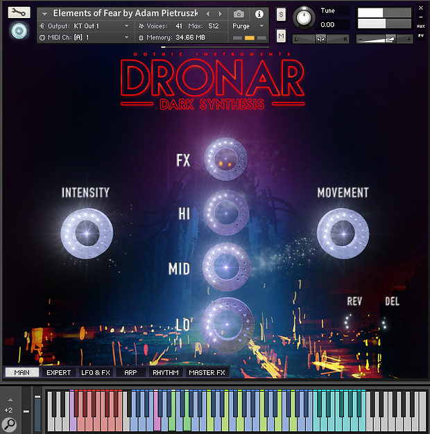 Gothic Instruments Dronar Dark Synthesis Module