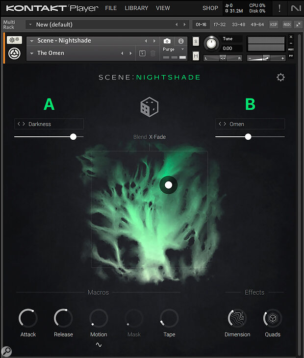 Native Instruments Scene: Nightshade