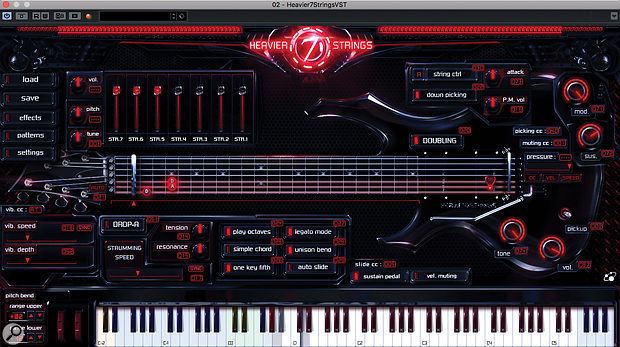 Three-Body Technology Heavier7Strings