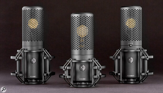 Shure KSM44MP, KSM40C & KSM32C