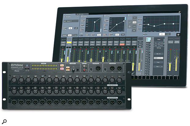 The PreSonus StudioLive RM32AI.