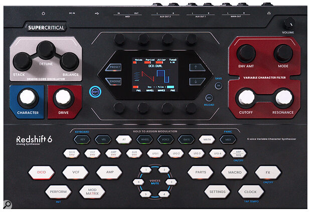 The Redshift 6 measures 378 x 254 x 63mm and weighs 3.5kg. And the sides light up!