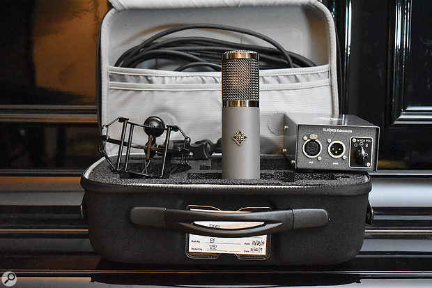 All the Alchemy-series mics ship in padded cases, along with a seven-metre XLR cable, a shockmount, a mic clip and a PSU.