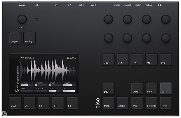 The S‑4 measures 242 x 156 x 39mm and weighs 820g.