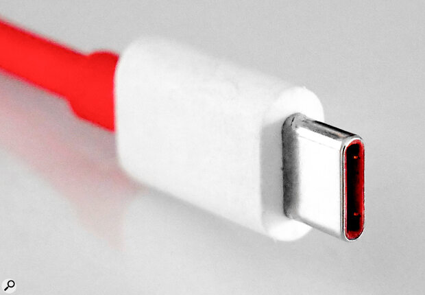 The reversible Type‑C connector (above) is newer than the original Type‑A and B connectors (top of article) — yet most interfaces that use it are actually USB 2.0 devices.