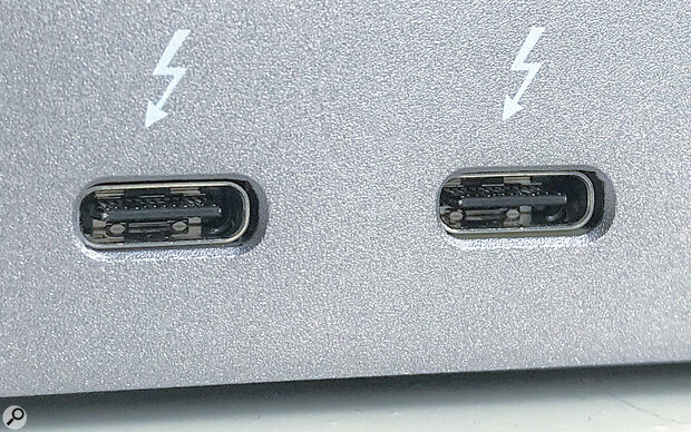 Thunderbolt now uses the same Type‑C connector as recent USB variants. It’s generally more expensive to implement, but does offer some performance advantages.