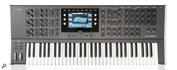 The Quantum is a substantial instrument, measuring 1006 x 401 x 131mm and weighing in at an impressive 17.8kg.