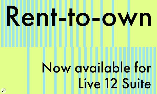 Ableton Live Suite 12 Rent To Own
