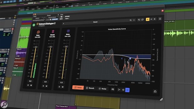 Acon Digital Extract:Dialogue 2 voice clean-up restoration plug-in