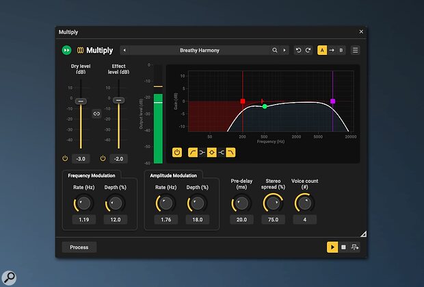 Acon Digital Multiply 2 voice doubling chorus plug-in