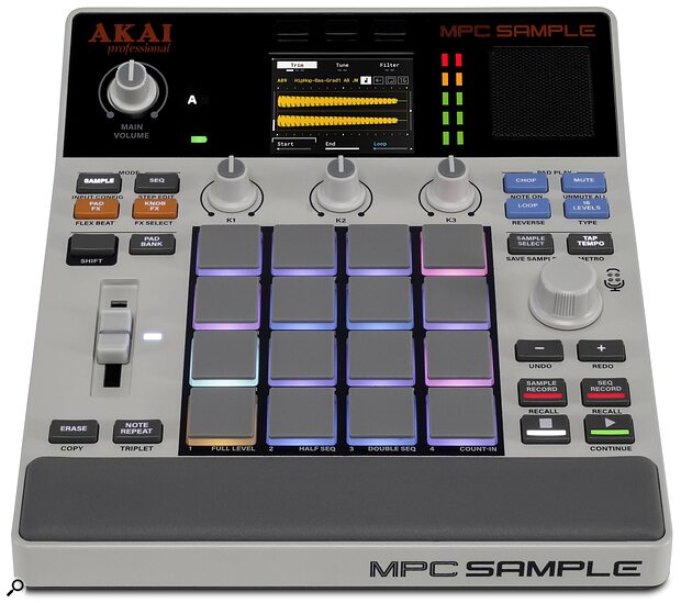 Akai Pro MPC Sample portable battery-powered sampler