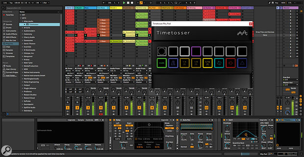 Disclaimer: although you can run up to eight instances of the Timetosser plug‑in simultaneously, it won’t automatically turn you into Venetian Snares.