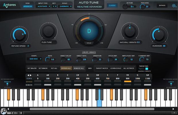 Antares auto-tune trial