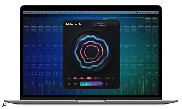 Antares Metamorph AI vocal transformation plug-in offline native