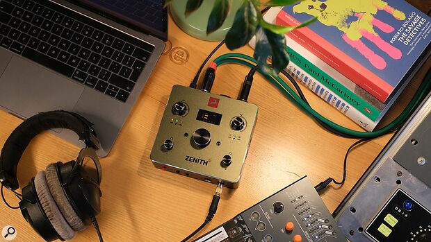 Antelope Audio Zenith 2 audio interface built-in DSP real-time plug-in processing