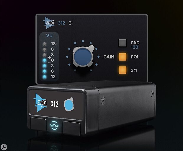 API 312 SEPIA Karno modular platform mic preamp
