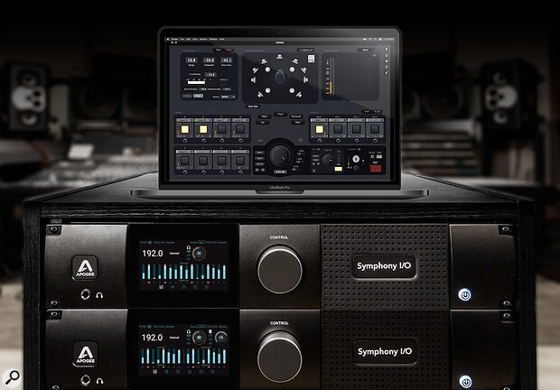 Apogee Ginger Audio Symphony I/O MkII GroundControl Sphere Dolby Atmos monitoring software