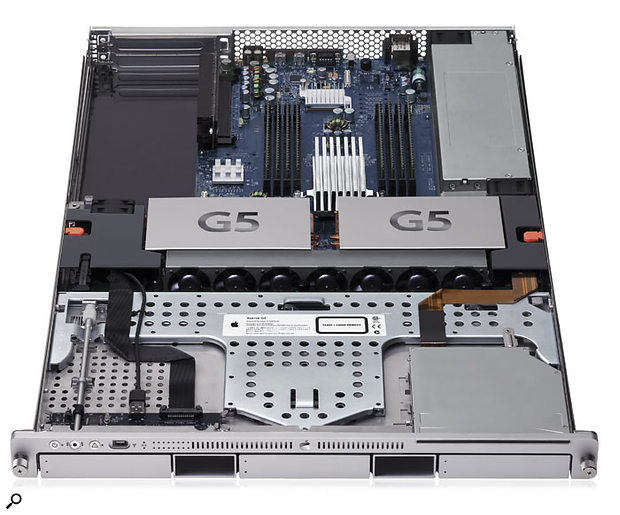 Apple's new Xserve G5.