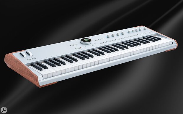 Arturia AstroLab Silver performance stage piano keyboard synth